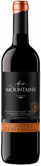 Вино сухое красное "High Mountains DOP Cariñena" Garnacha, Tempranillo, 14% ВИЛАШ - группа компаний