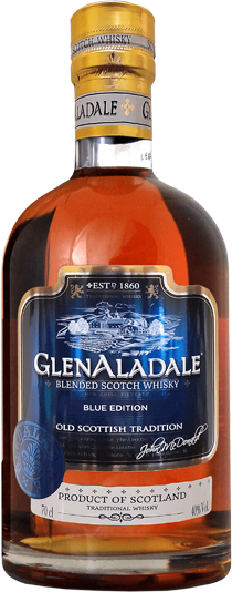 Описание: Виски шотландский купажированный GLENALADALE BLUE EDITION